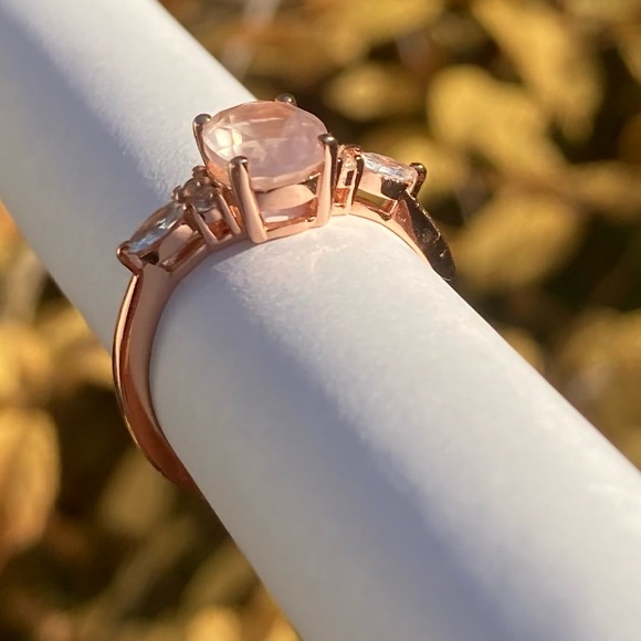 Rose Quartz Ring - Picture 12 of 14